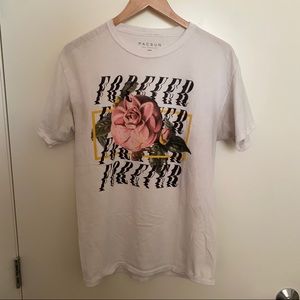 PacSun Men’s White Graphic T-Shirt